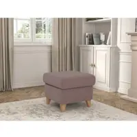 Sit&More Stauraumhocker SIT & MORE "Visby", rosa (altrosa), B:58cm H:48cm, Hocker, Stauraumhocker, Stauraum, auch erhältlich mit Wasser zu reinigendem "Soft clean" Bezug