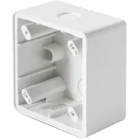 ESYLUX EM10055164, Oberflächenmontiert, Weiß, 87 mm, 87 mm, 144 g