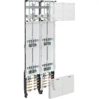 Hager Komplettfeld,univ.Z 1350mm,2-feld,4ZP ZK53X7