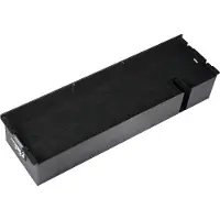 AEG MCFE18ST, Filter für Dunstabzugshaube, Schwarz, 372 mm, 112 mm, 73 mm, 520 g