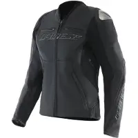 Dainese Racing 5 Damen Lederjacke (IT48) schwarz, 42