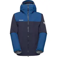 Mammut - Alto Guide Hardshell Hooded Jacket - Regenjacke Gr M blau