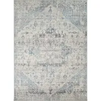 Livabliss Teppich "TAMPA", blau, B:160cm H:12,7mm L:213cm, Polypropylen, Teppiche, Teppich