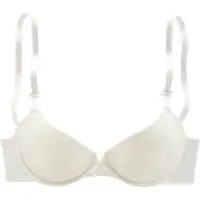 s.Oliver Push-up-BH , Damen, Gr. 80, Cup B, beige (creme), Microtouch, Obermaterial: 60% Polyamid, 35% Polyester, 5% Elasthan, Basic, BHs Push-up-BH, mit Bügel und herausnehmbaren Kissen, Basic Dessous