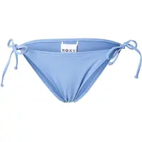 Roxy Bikini-Hose "Solid Essentials TS Classic", Damen, Gr. L, blau (dutch blau), Obermaterial: 85% Polyester, 15% Elasthan., Badehosen Bikini-Hose