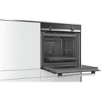 Siemens Backofen "HB510ABR1", Energieeffizienz: A, silber (silberfarben), B:59,4cm H:59,5cm T:54,8cm, Backöfen, 3D-Heißluft für gleichmäßige Hitzeverteilung & perfekte Ergebnisse, Backofen