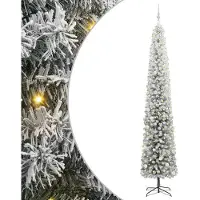 vidaXL Künstlicher Weihnachtsbaum mit 300 LEDs mit Ständer Grün 300 cm