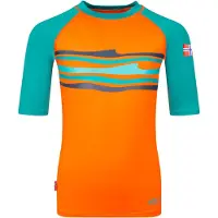TROLLKIDS - Kid's Haukland T - Lycra Gr 92 orange