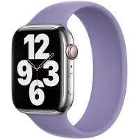 Apple Silikon Solo Loop für Watch | 38/40/41/42 mm - Größe 2 - English Lavender