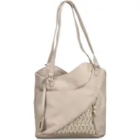 Rieker Damen Handtasche - Rucksack H1025-60 beige