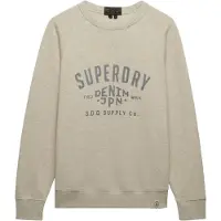 Superdry für Herren. M2014474A Graues ?Merchant Vintage?-Sweatshirt (S), Lässig, Baumwolle