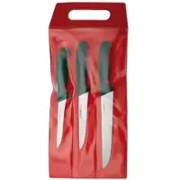 Johannes Giesser Messerfabrik Giesser Messer-Set, 3-teilig 3555 gr , Farbe: grün