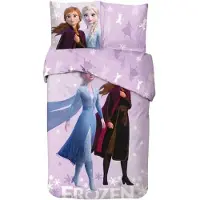 Aymax Frozen Bettbezug Rosa 140 x 200 cm - Baumwolle - 65 x 65 cm