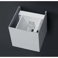 HELESTRA SIRI 44-L Wandleuchte IP54 mattschwarz #A28442.93