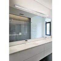 HELESTRA Theia LED-Spiegelleuchte, verchromt, 60cm