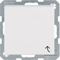 Berker Steckdose SCHUKO mit Klappdeckel S.1 IP44 polarweiß matt, Typ F, Weiß, Duroplast, IP44, 250 V, 16 A
