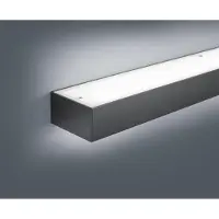 HELESTRA Theia LED-Wandleuchte, matt schwarz 90 cm