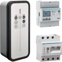 Hager XEV1K22T2SEMC witty solar Set mit Energiemanagement Controller flow und Netzzähler