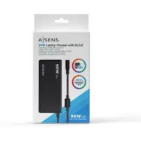 Aisens ASLC-90WAUTO-BK, Universal, Drinnen, 100 - 240 V, 50 / 60 Hz, 90 W, 15 - 20 V