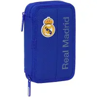 Safta Real Madrid 12.5x19.5x4 Cm Double Mäppchen
