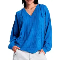 Roxy - Women's Ocean Drive - Hoodie Gr XS blau