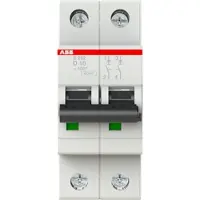 ABB S202-D16 Sicherungsautomat D-Char., 6 kA, 16 A, 2P 2CDS252001R0161