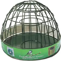 Gebr. De Boon Metall Erdnussbutterglashalter grün für kleinen Vogel 25x19 cm - Gebr de boon