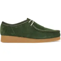 Clarks Wallabee Evo Wildlederschuhe, Grün 41 EU