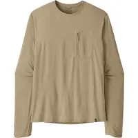 Patagonia T-Shirt L/S Cap Cool Sun Shirt Herren Seabird Grey - Light Seabird Grey X-Dye-M