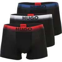 HUGO Spray 10273170 Trunk Boxershorts 3 Einheiten