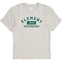 Element T-Shirt "Home Team", Jungen, Gr. 14(155-164cm), mid grau heather, Obermaterial: 100% Walkfrottier;, Shirts T-Shirt