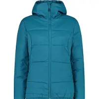 CMP Damen Jacke Jacket Fix Hood Türkis 38