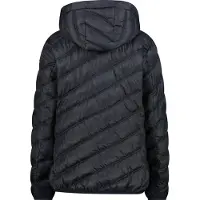 CMP Woman Jacket Snaps Hood U423 Antracite 48