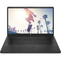 HP 17 (Jet Black, 17,3" Full-HD, Intel Celeron N4500, 8 GB RAM, 1 TB SSD) mit Windows 11 Pro & Office 2024 Pro