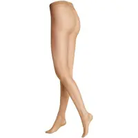 Hudson Feinstrumpfhose "SIMPLY 20", Damen, Gr. XL, cashmere, Obermaterial: 84% Polyamid, 16% Elasthan, elastisch, Strumpfhosen Feinstrumpfhose, transparente verstärkte Spitze, Komfortbund
