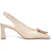 Hispanitas für Damen. HV264762 Amapola beige Schuhe (40), Leder, 5 bis 8 cm, Keine, Lässig, Party, Klassisch
