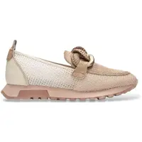 Hispanitas für Damen. SHV264834 Oregon Schuhe braun (41), Leder, Beige, Wohnung, 1 bis 3 cm, Keine, Lässig