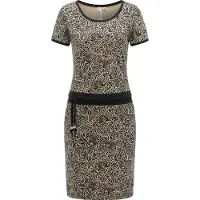 Ragwear Minikleid "Baomi Zoo YOUMODO" Außentaschen Eingrifftaschen Gemustertes Damen Sommerkleid