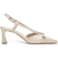 Hispanitas für Damen. HV264678 Giorgia beige Schuhe (41), Leder, 5 bis 8 cm, Schnalle, Lässig, Party