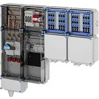 Hensel 65000110 Ladeverteiler für bis zu 12 Ladepunkte à 11kW Mi EV 11kW 12001