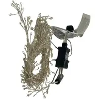 Linder Exclusiv GmbH Tropfen Lichterkette 400er LED warmweiß Transformator Weihnachtsbeleuchtung