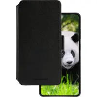 Dbramante1928 Samsung Galaxy S26 Ultra Hülle - Echtes Leder - - 2 in 1 Case/Klapphülle - Schwarz