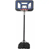 Colorbaby Lebenslanger Tragbarer Polycarbonat-basketballkorb Höhenverstellbar 230-305 Cm