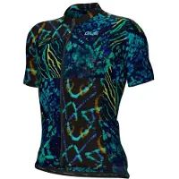 ALÉ - Pragma Caraibi S/S Jersey - Radtrikot Gr 5XL blau