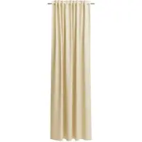 Neutex For You! Vorhang NEUTEX FOR YOU "BELMONDO", beige, B:138cm H:270cm, Polyester, Gardinen, Vorhang, Uni mit samtiger Oberfläche, nach Maß