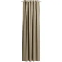 Neutex For You! Vorhang NEUTEX FOR YOU "BELMONDO", beige (leinen), B:138cm H:120cm, Polyester, Gardinen, Vorhang, Uni mit samtiger Oberfläche, nach Maß