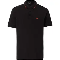 Armani Exchange für Herren. XM001289AF10363MC536 Maßgeschneidertes Polo (XS), Schwarz, Lässig, Baumwolle, Kurzarm