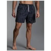 Trigema Shorts "Bade-/Freizeitshorts mit Druckmotiv", Damen, Gr. XXL, US-Größen, navy, bunt, Web, 50% Baumwolle, 50% Polyamid, Hosen Shorts