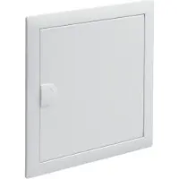 Hager VZ101N Blendrahmen, Volta, 1reihig, mit Tür, RAL 9010