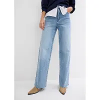 Bonprix 1 tlg. Loose Fit, High Waist, mit Elasthan, aus leichter Baumwolle